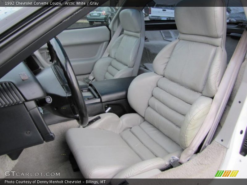  1992 Corvette Coupe Gray Interior