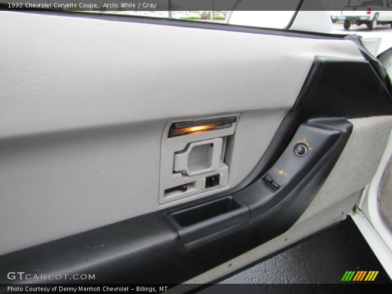  1992 Corvette Coupe Gray Interior