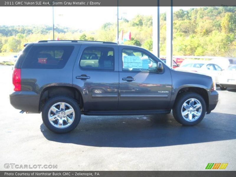 Storm Gray Metallic / Ebony 2011 GMC Yukon SLE 4x4