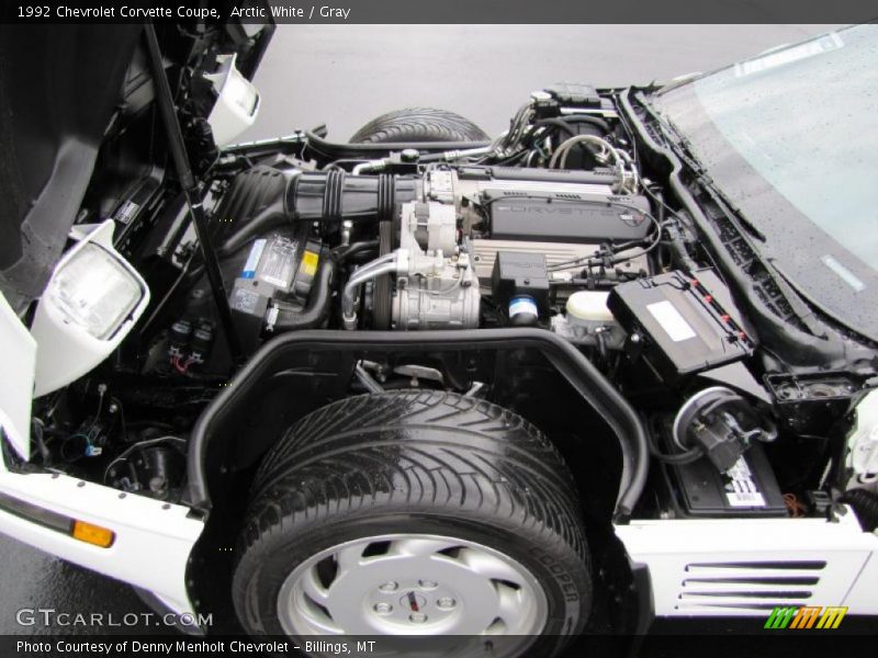  1992 Corvette Coupe Engine - 5.7 Liter OHV 16-Valve LT1 V8