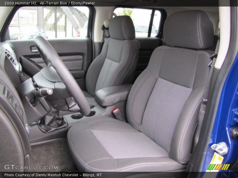 All-Terrain Blue / Ebony/Pewter 2009 Hummer H3