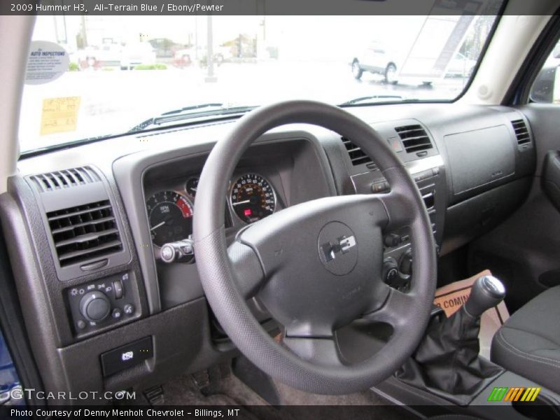 All-Terrain Blue / Ebony/Pewter 2009 Hummer H3