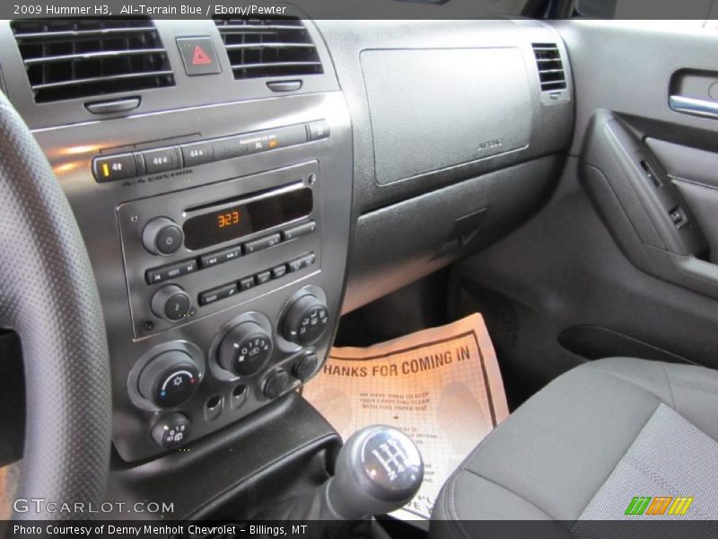 All-Terrain Blue / Ebony/Pewter 2009 Hummer H3