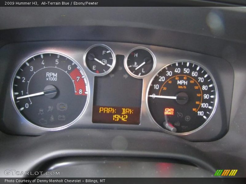 All-Terrain Blue / Ebony/Pewter 2009 Hummer H3
