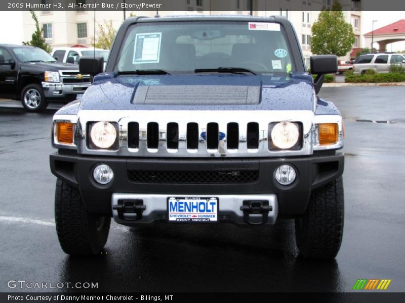 All-Terrain Blue / Ebony/Pewter 2009 Hummer H3