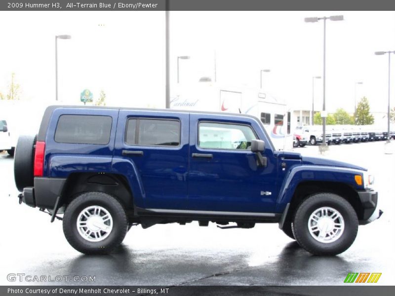 All-Terrain Blue / Ebony/Pewter 2009 Hummer H3