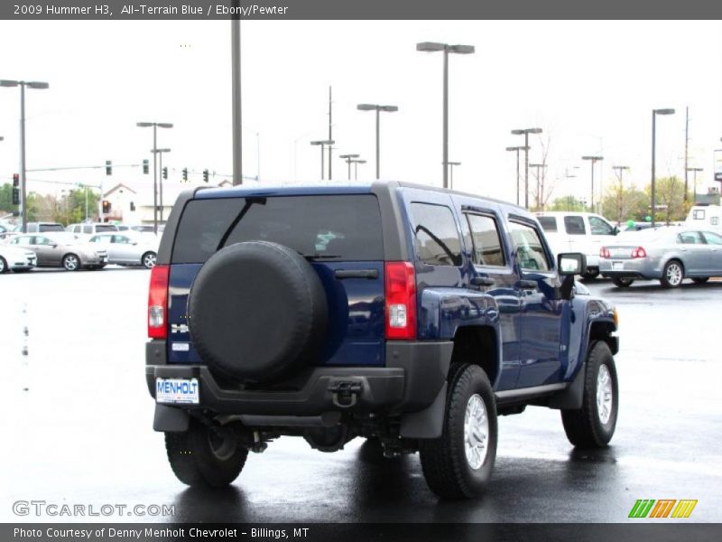 All-Terrain Blue / Ebony/Pewter 2009 Hummer H3