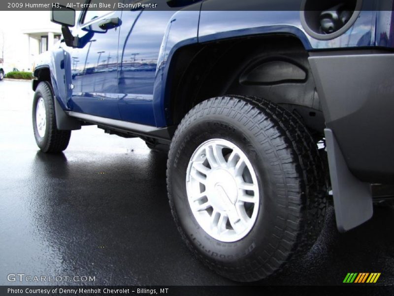 All-Terrain Blue / Ebony/Pewter 2009 Hummer H3