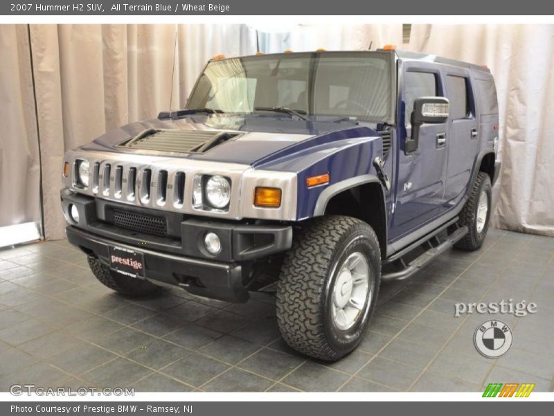 All Terrain Blue / Wheat Beige 2007 Hummer H2 SUV