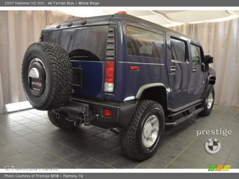 All Terrain Blue / Wheat Beige 2007 Hummer H2 SUV