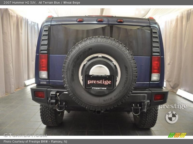All Terrain Blue / Wheat Beige 2007 Hummer H2 SUV