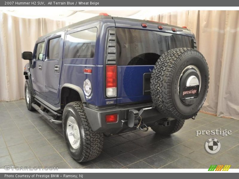 All Terrain Blue / Wheat Beige 2007 Hummer H2 SUV