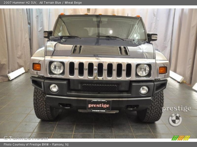 All Terrain Blue / Wheat Beige 2007 Hummer H2 SUV
