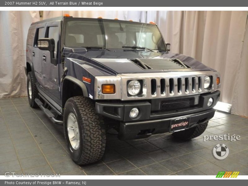 All Terrain Blue / Wheat Beige 2007 Hummer H2 SUV