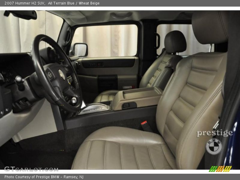 All Terrain Blue / Wheat Beige 2007 Hummer H2 SUV