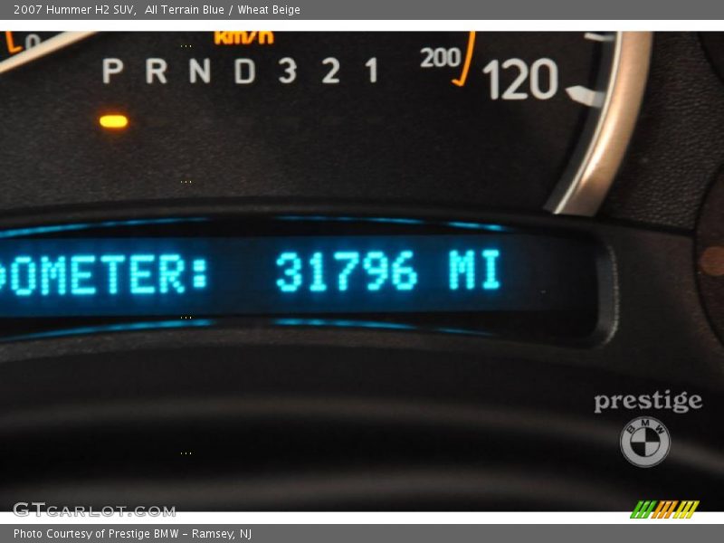 All Terrain Blue / Wheat Beige 2007 Hummer H2 SUV