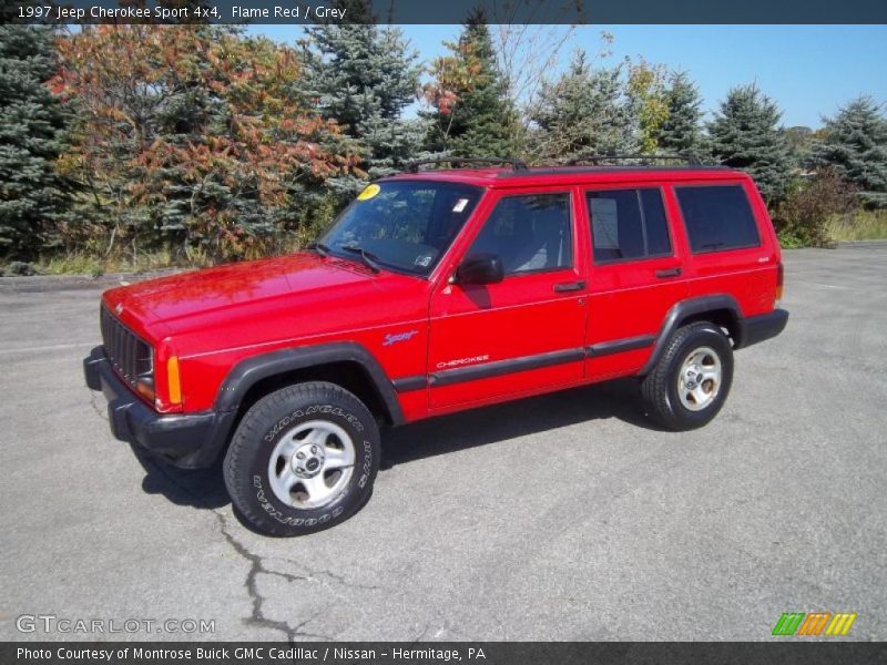  1997 Cherokee Sport 4x4 Flame Red