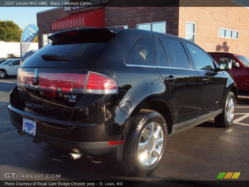 Black / Medium Camel 2007 Lincoln MKX AWD