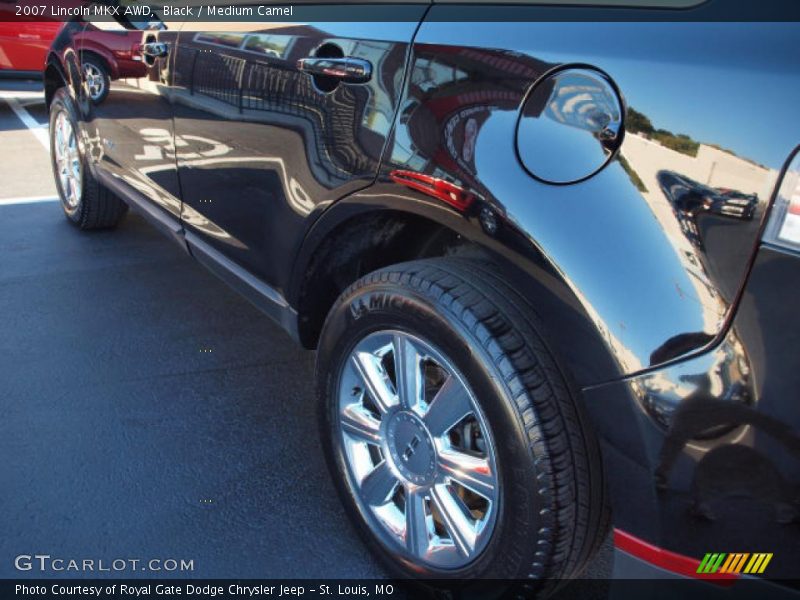 Black / Medium Camel 2007 Lincoln MKX AWD