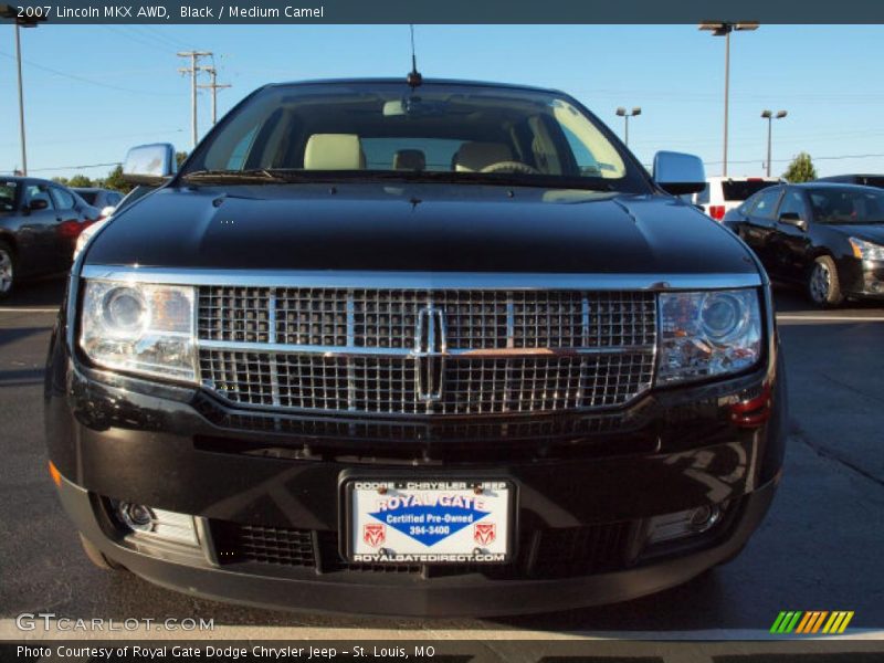 Black / Medium Camel 2007 Lincoln MKX AWD