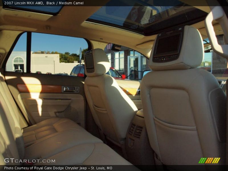 Black / Medium Camel 2007 Lincoln MKX AWD