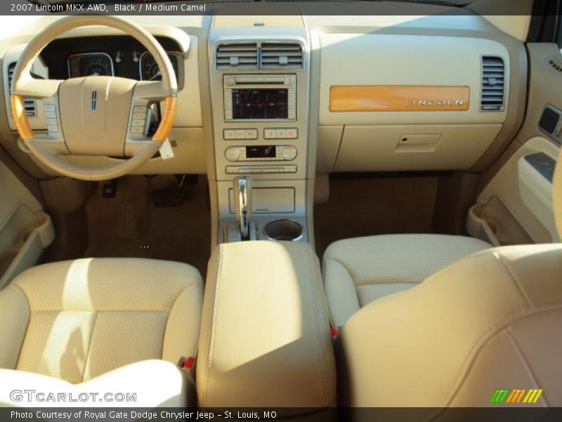 Black / Medium Camel 2007 Lincoln MKX AWD