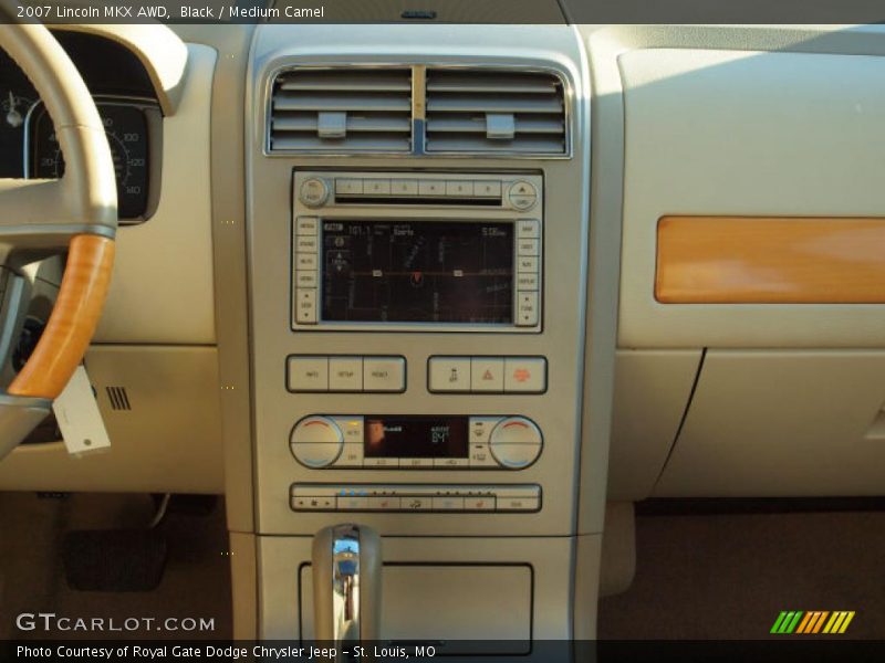 Black / Medium Camel 2007 Lincoln MKX AWD