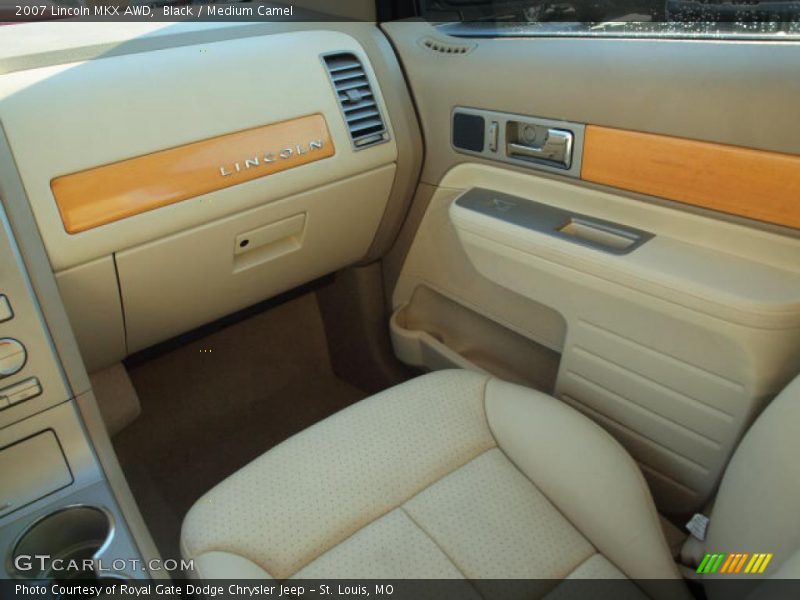 Black / Medium Camel 2007 Lincoln MKX AWD