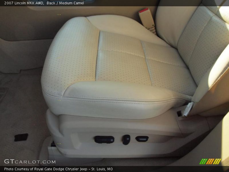 Black / Medium Camel 2007 Lincoln MKX AWD