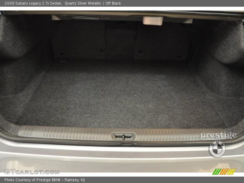 Quartz Silver Metallic / Off Black 2009 Subaru Legacy 2.5i Sedan