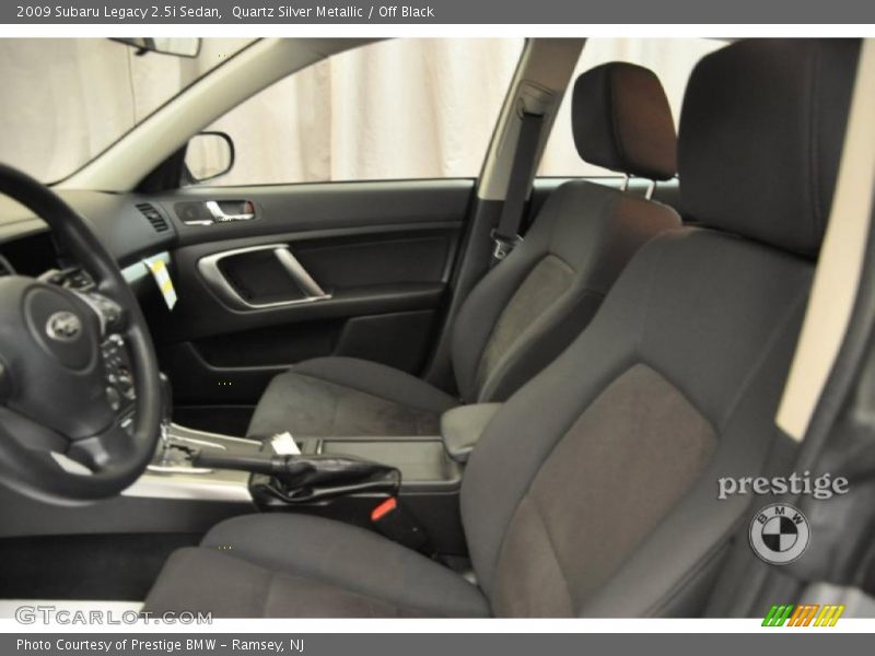 Quartz Silver Metallic / Off Black 2009 Subaru Legacy 2.5i Sedan