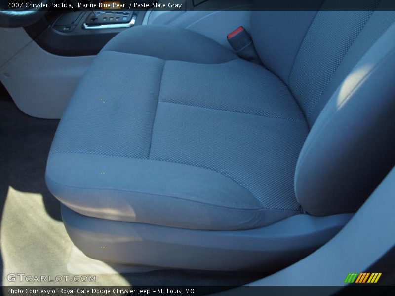 Marine Blue Pearl / Pastel Slate Gray 2007 Chrysler Pacifica