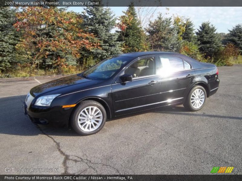 Black Ebony / Camel 2007 Mercury Milan I4 Premier