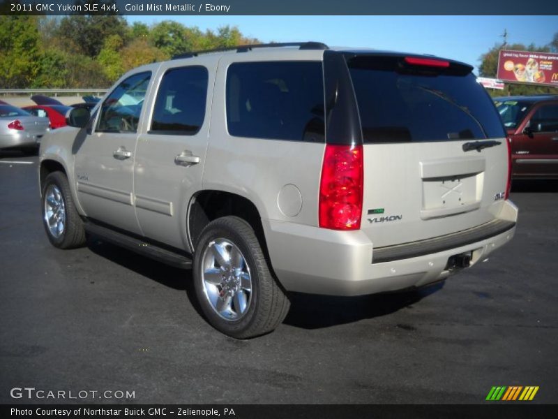 Gold Mist Metallic / Ebony 2011 GMC Yukon SLE 4x4
