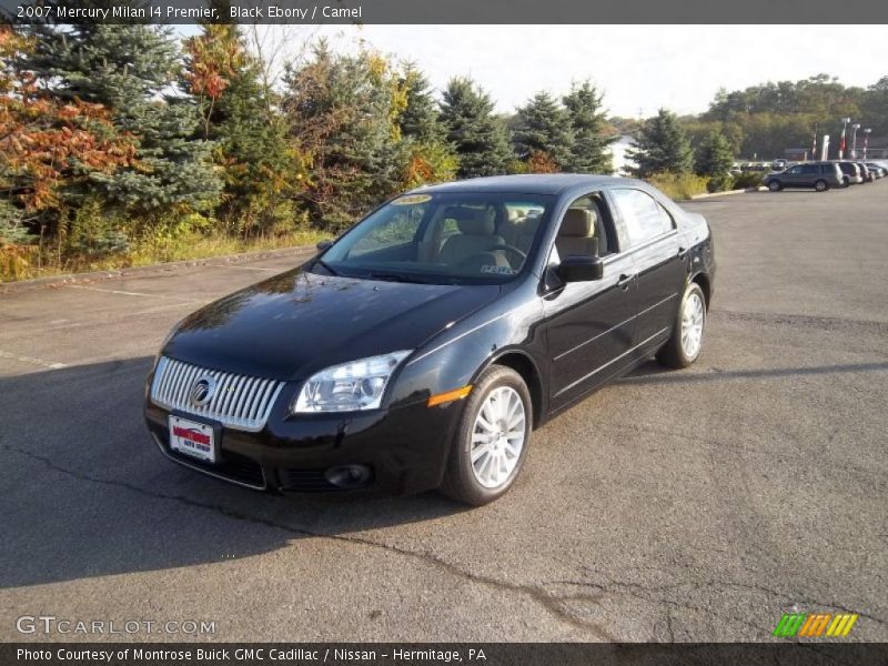 Black Ebony / Camel 2007 Mercury Milan I4 Premier