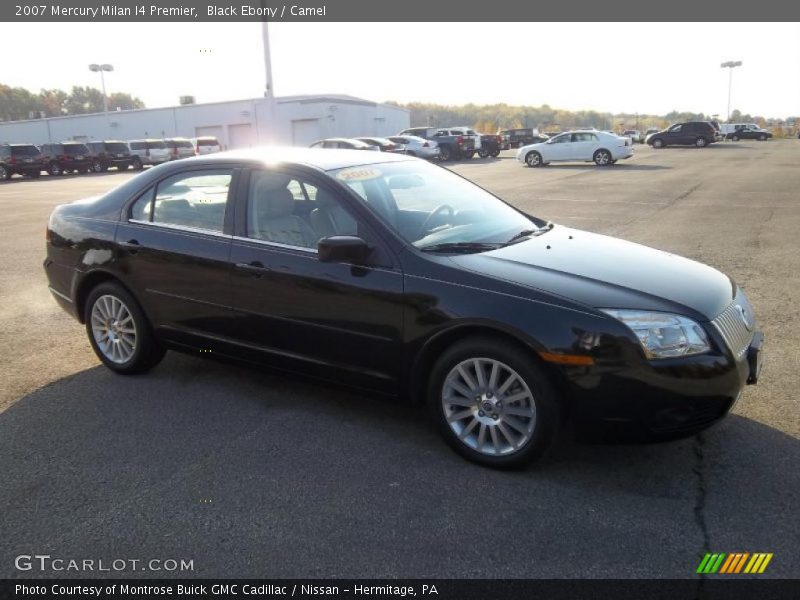 Black Ebony / Camel 2007 Mercury Milan I4 Premier