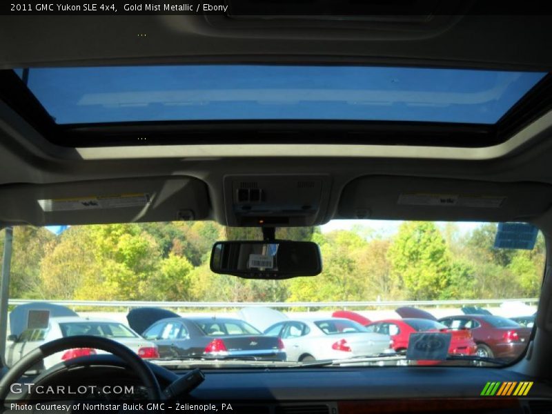 Gold Mist Metallic / Ebony 2011 GMC Yukon SLE 4x4