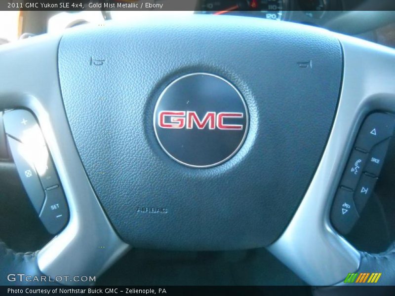 Gold Mist Metallic / Ebony 2011 GMC Yukon SLE 4x4