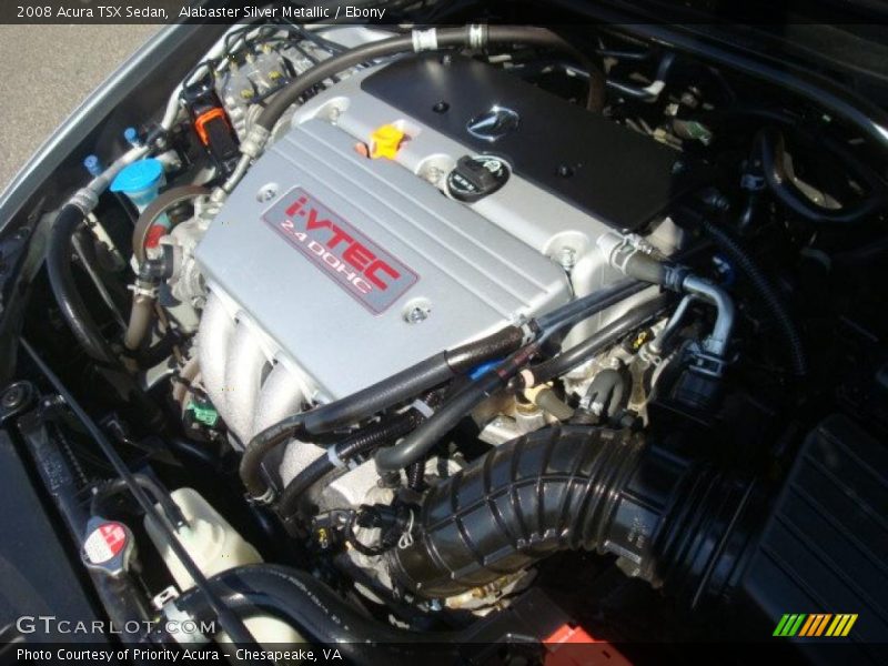  2008 TSX Sedan Engine - 2.4 Liter DOHC 16V i-VTEC 4 Cylinder