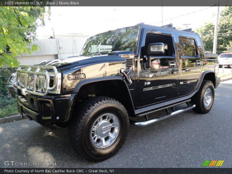 Black / Ebony Black 2007 Hummer H2 SUT