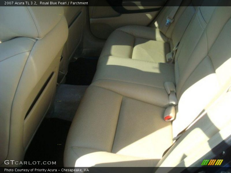 Royal Blue Pearl / Parchment 2007 Acura TL 3.2