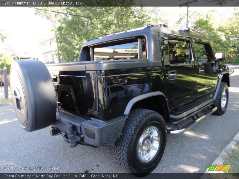 Black / Ebony Black 2007 Hummer H2 SUT