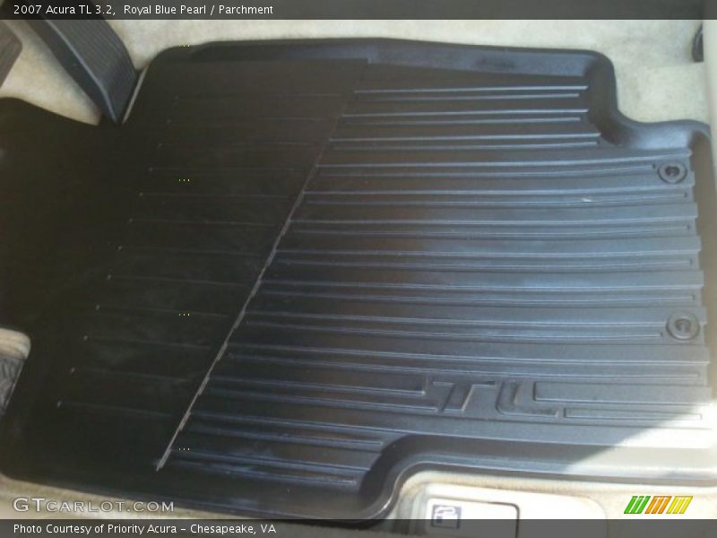 Royal Blue Pearl / Parchment 2007 Acura TL 3.2
