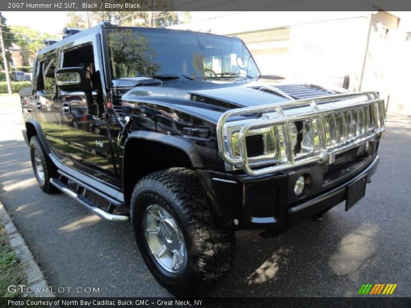 Black / Ebony Black 2007 Hummer H2 SUT