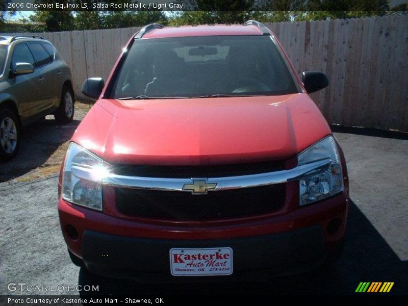 Salsa Red Metallic / Light Gray 2006 Chevrolet Equinox LS