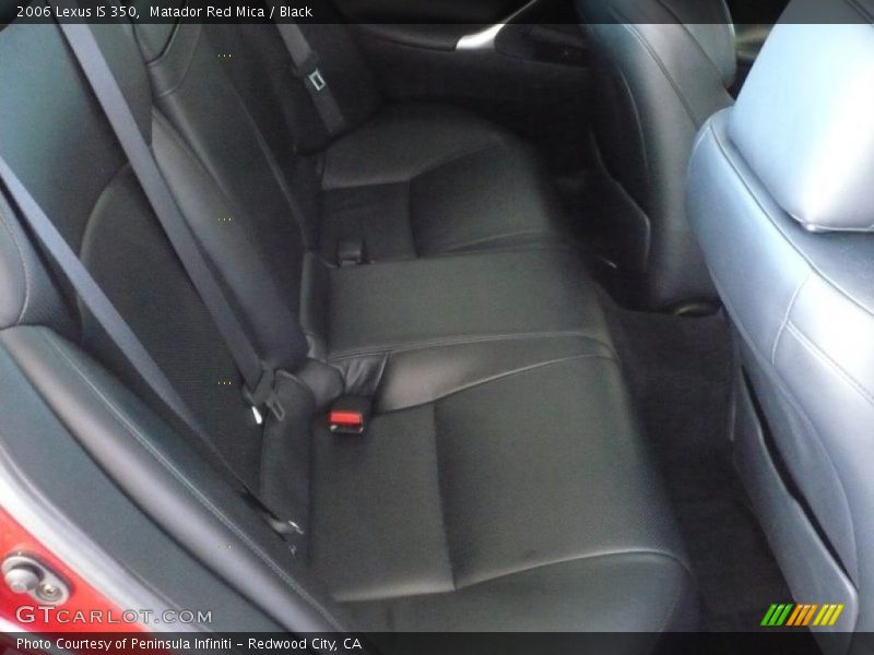 Matador Red Mica / Black 2006 Lexus IS 350