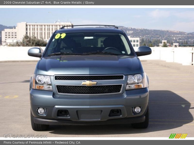 Blue Granite Metallic / Ebony 2009 Chevrolet Suburban LT 4x4