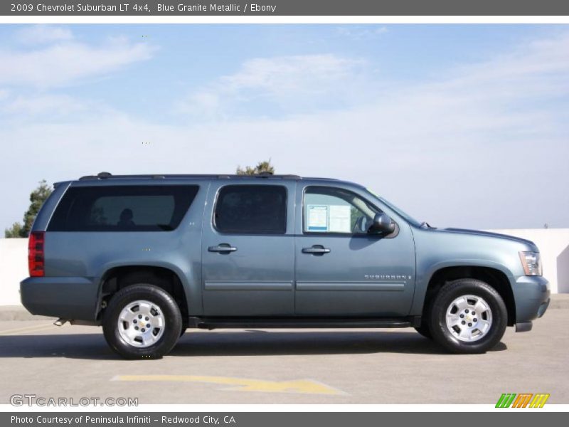 Blue Granite Metallic / Ebony 2009 Chevrolet Suburban LT 4x4