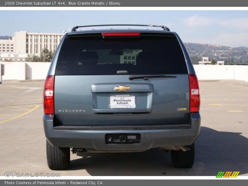 Blue Granite Metallic / Ebony 2009 Chevrolet Suburban LT 4x4