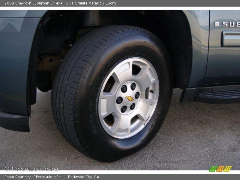 Blue Granite Metallic / Ebony 2009 Chevrolet Suburban LT 4x4